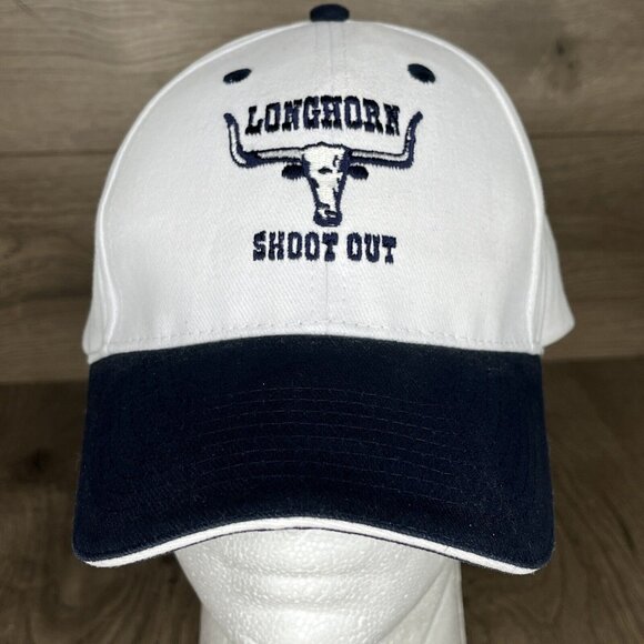 Texas Longhorns Shootout Ball Cap White With Black Bill LASCO Fittings, Inc Hat - Picture 2 of 10